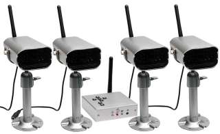 Wireless Digital IR Night Vision Video CCTV Camera USB DVR Outdoor 