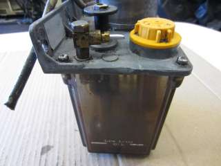 LUBE LUBE MATIC AUTOMATIC LUBRICATION PUMP OIL RESERVOIR STAR 046249 