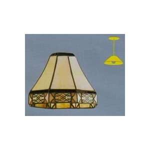  Westinghouse Neckless Leaded Tiffany Glass Shade 81260 