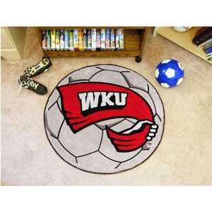  Western Kentucky Hilltoppers NCAA Soccer Ball Round Floor 