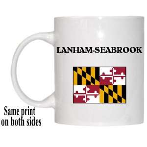    US State Flag   LANHAM SEABROOK, Maryland (MD) Mug 