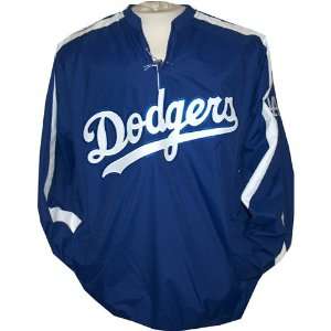  Lance Carter #36 2006 Dodgers Game Used Pullover Jacket (L 