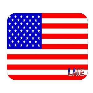  US Flag   Laie, Hawaii (HI) Mouse Pad 