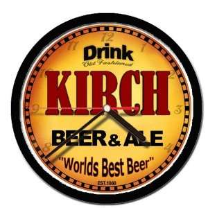  KIRCH beer and ale cerveza wall clock 