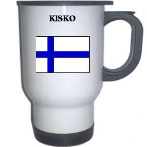  Finland   KISKO White Stainless Steel Mug Everything 