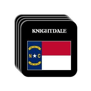 US State Flag   KNIGHTDALE, North Carolina (NC) Set of 4 Mini Mousepad 