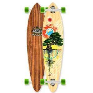 Arbor Koa Fish 2012 Complete Longboard Skateboard  Sports 