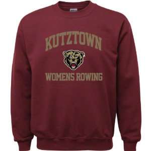  Kutztown Golden Bears Maroon Youth Womens Rowing Arch 