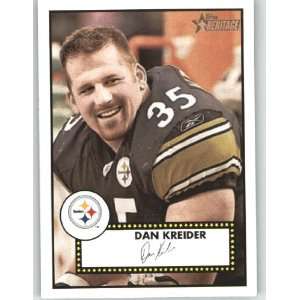  2006 Topps Heritage #358 Dan Kreider   Pittsburgh Steelers 