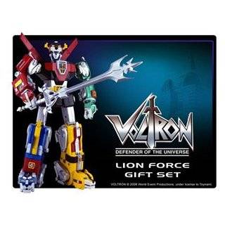 Voltron Defender of the Universe Lion Force Gift Set Plastic Version