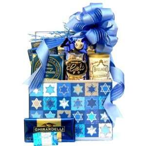 Happy Hanukkah Gift Basket (Deluxe)  Grocery & Gourmet 