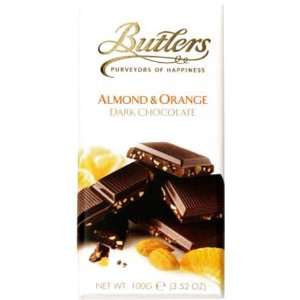 Butlers Dark Chocolate Orange and Almond Bar 18 Count  