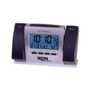   dual projector alarm clock with large LCD screen.