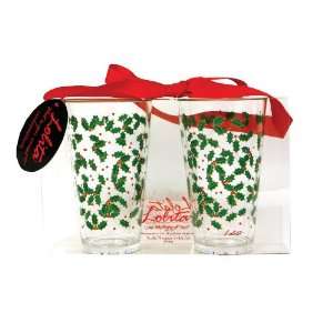   by CR Gibson Acrylic Tumblers, Holly Berry, Set of 2