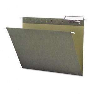    Smead   Hanging Folders, 1/3 Tab, 11 Point Stock, Letter, Green 