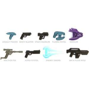 com BrickArms Exclusive 2 to 4 Inch Scale Figure Style SciFi Weapons 