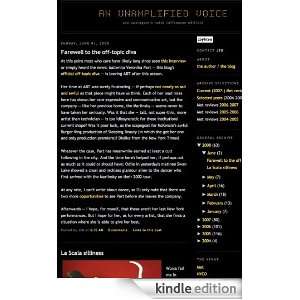  An Unamplified Voice Kindle Store