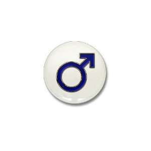  Male Symbol Jersey Mini Button by  Patio, Lawn 