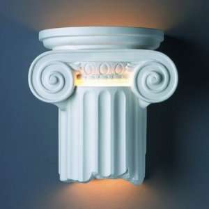   Column Outdoor Wall Light Justice Design Lighting (4715W BIS) Home