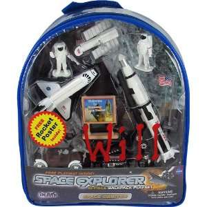     Space Explorer Space Shuttle 10 Piece with Backpack Toys & Games