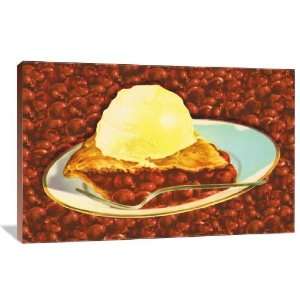  Cherry Pie   Gallery Wrapped Canvas   Museum Quality  Size 