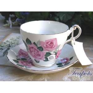  Regency Pink Rose English Bone China Tea Cup Kitchen 