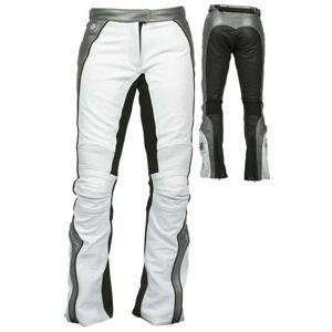  Joe Rocket Womens Trixie Leather Pants   Medium/White 