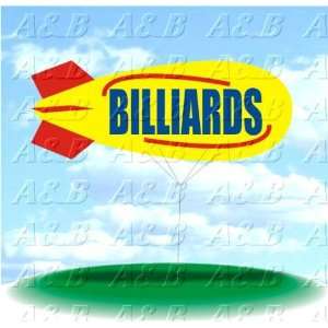 Big Helium Balloons   BILLIARDS   Advertising Helium Blimp Balloon for 