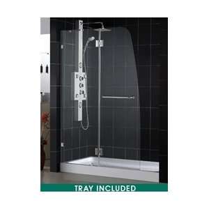 DreamLine Tub Shower SHTRDR 34600 33 Aqua Lux Shower Door Shower Tray 