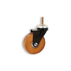Cool Casters   Translucent Wheel Caster, Smoked Black Wheel Wheel 