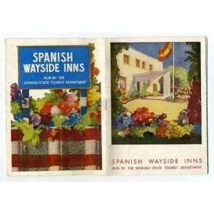  Spanish Wayside Inns Booklet 1930s 