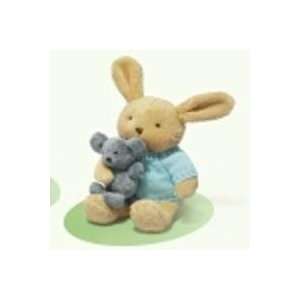   Bunny Rabbit Stuffed Animal Boy Baby Shower Gift by Russ Toys & Games