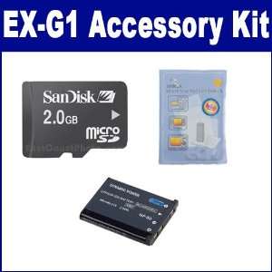  Casio Exilim EX G1 Digital Camera Accessory Kit includes 