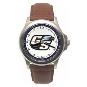   Georgia Southern Eagles Mens Rookie League Leather Strap Watch Sports