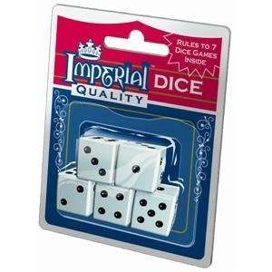  Patch #1454 Imperial 5PK White Dice