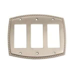   Rope Switch Plate 5 1/8 inch H x 6 1/2 inch W
