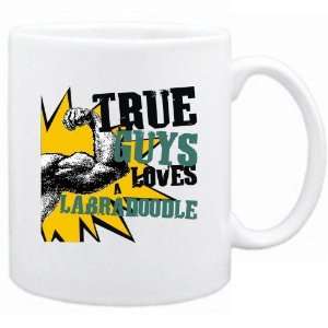    New  True Guys Loves A Labradoodle  Mug Dog