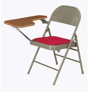  KI Furniture Folding Chair with Vinyl or Fabric Seat and 