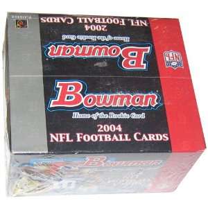   2004 Bowman Football Retail REWRAPPED Box   24Lp10C