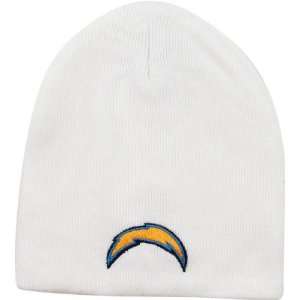  San Diego Chargers White Stadium Uncuffed Knit Cap Sports 