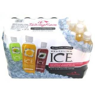 Sparkling ICE Spring Water, Variety Flavors, 17 Ounce Bottles (Pack of 