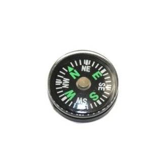  Survival Button Compass   Grade AA 20mm   8hr Luminous 