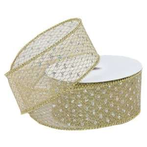  Gold Net Ribbon 10 yards Arts, Crafts & Sewing