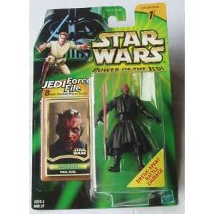  Star Wars Power of the Jedi Final Duel Darth Maul Action 