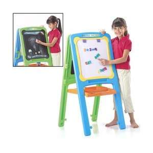  A Shaped Two Sided Art Easel Toys & Games