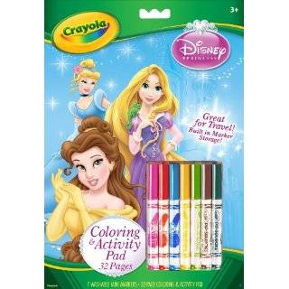 Crayola Disney Princess Coloring and Activity Book with Markers