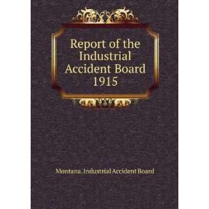  Report of the Industrial Accident Board. 1915 Montana 