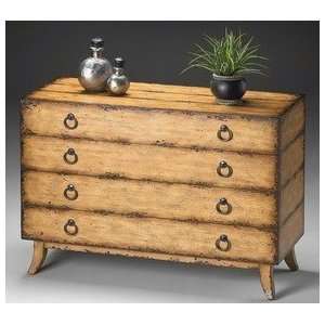  Butler Textured Hand Painted Chest Furniture & Decor