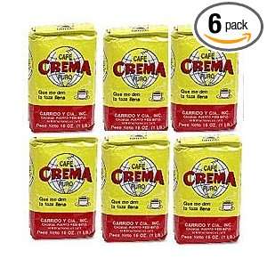 Bags of Cafe Crema 14onz  Grocery & Gourmet Food