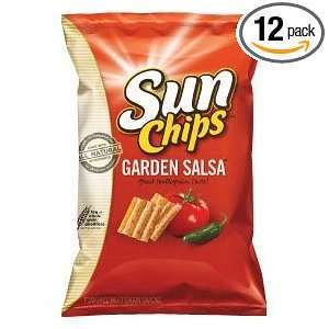 12 sun Chips Garden Salsa Multigrain Snacks, 40g, 1.5oz Each Bag. Made 